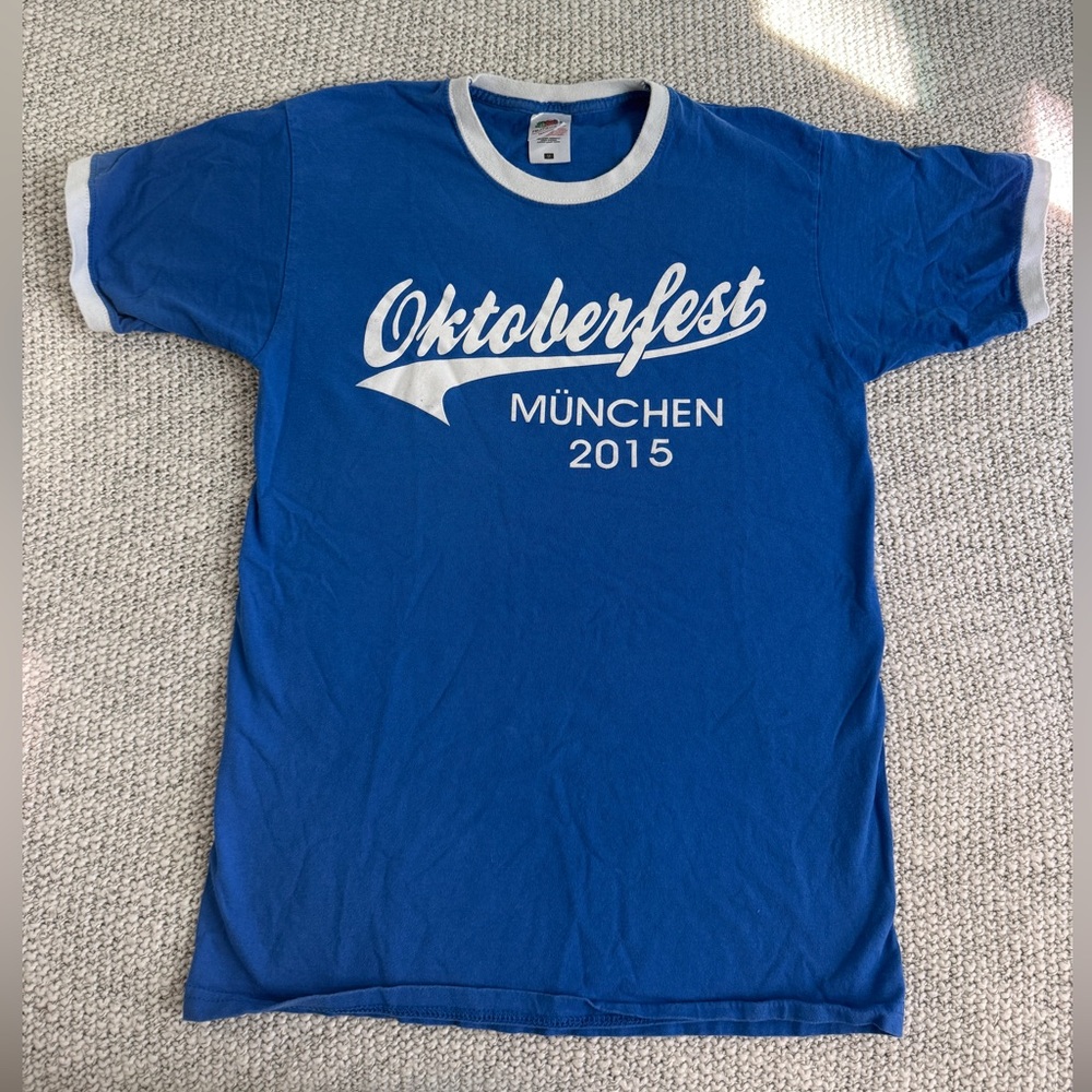 Hanes Blue Oktoberfest München 2015 Tee
